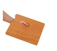 NFEKLFI tavolozza per dipingere 1 PCS Wooden Palette,Oval And Square Solid Wood Panels,Suitable for Oil Painting,Gouache(Square 25x30cm)