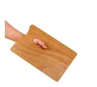 NFEKLFI tavolozza per dipingere 1 PCS Wooden Palette,Oval And Square Solid Wood Panels,Suitable for Oil Painting,Gouache(Square 20x30cm)