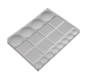 NFEKLFI tavolozza per dipingere 1set Imitation Ceramic Five-Layer Palette Gouache Paint Box Mixing Beginner Anti-Fall Anti-Dry Multi-Layer