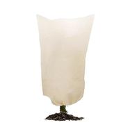 NFEKLFI Telo antigelo per Piante Coperture Invernali for Piante, arbusti, Protezione antifreddo, vasi da Esterno, Sacchetti antigelo, Alberi, Sacco Caldo in Tessuto Non(Beige-60x80cm)