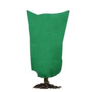 NFEKLFI Telo antigelo per Piante Coperture Invernali for Piante, arbusti, Protezione antifreddo, vasi da Esterno, Sacchetti antigelo, Alberi, Sacco Caldo in Tessuto Non(Green-80x100cm)