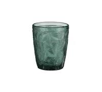 Nff Bicchiere Da Acqua, Bicchieri In Vetro Trasparente Senza Piombo Con Goffratura Vintage For Succhi, Latte, Caffè, 380 Ml (Color : Green, Size : 300ML)