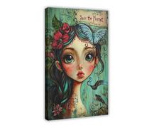 NFFBGFD Poster su tela con scritta "Save The Planet", decorazione per camera da letto, paesaggio decorativo, idea regalo, 40 x 60 cm