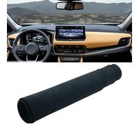 NfffiPp - Copri cruscotto Auto in Flanella di Poliestere Scamosciata Dash Mat Adatto per Nissan X-Trail XTrail T33 2021 2022 2023 2024 Protezione Tappetino Dashmat