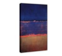 NFFNPIJ Poster su tela con stampa astratta che mescola i colori, decorazione per camera da letto, paesaggio, regalo, 60 x 90 cm
