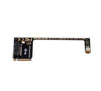 NFHK Adattatore di aggiornamento SSD con estensione angolata NVME M-Key da 22x30mm a 22x80mm compatibile con MSI CLAW8 AI+ CLAW7 Gaming