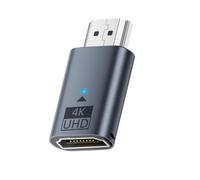 NFHK Adattatore per display virtuale 4K HDMI 1.4 maschio-femmina, prolunga DDC EDID, connettore fittizio, emulatore di display fantasma senza schermo HDTV 4K@60Hz