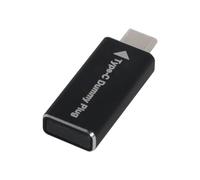 NFHK Adattatore per display virtuale USB-C Type-C DDC EDID Spina fittizia Emulatore di visualizzazione fantasma senza testa 1920x1080p@60Hz, NF-UC-142