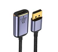 NFHK Cavo adattatore da DisplayPort 1.4 a HDMI 2.0 Display 8K 60hz UHD 4K DP a HDMI maschio