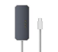 NFHK Cavo da USB-C a cavo di ricarica magnetico compatibile con iPad Air 11" e 11" (M2 M3 2020-2025) Pro 11" (2018-2022) 18W Ricarica rapida Connettore intelligente in lega di ricarica 2 metri (18W)