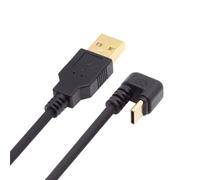 NFHK Cavo dati di alimentazione USB 2.0 da tipo A a tipo C USB-C maschio a maschio 5 Gbps USB-C opposto a forma di U posteriore angolato