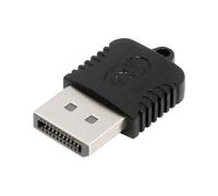 NFHK Displayport 4K@17hz Dummy Plug Headless Ghost Emulator DP Virtual Display Adapter Nero