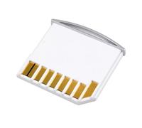 NFHK Micro SD TF a SD Card Kit Mini Adattatore per Extra Storage MacBook Air/Pro/Retina Bianco