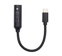 NFHK Presa DC 5,5 x 2,5 mm ingresso su USB-C Type-C spina di ricarica per telefono portatile PD9V 15V 20V