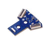 NFHK PS4 telecomando Micro USB 5Pin a fai da te saldatura USB-C Type-C femmina adattatore scheda per DualShock JDS-040 JDS-055 Parte di riparazione scheda connettore modulo
