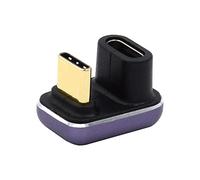 NFHK USB4 Type C Maschio a Female 240W Power 40Gbps Data 8K Adattatore Video Opposite U Shape Back Angled for NS Phone Laptop