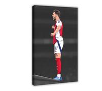 NFHRCS Declan Rice Football Poster su tela, decorazione artistica da parete per soggiorno e camera da letto, 50 x 75 cm