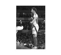 NFHRCS Declan Rice Football Poster su tela, decorazione per camera da letto, ufficio, camera da letto, regalo, 60 x 90 cm