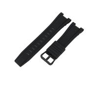 NFJNFCF Accessori di interfaccia concava in resina impermeabile compatibili con Casio GST-S110 W110 GST-S210B GST-S300 Cinturino da uomo resistente nero(Black-Black-K5)