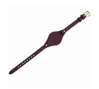 NFJNFCF Cinturini in pelle di mucca compatibili con Fossil ES3077 ES2830 ES3262 ES3060 Eleganti cinturini for orologi da donna, bracciale piccolo(Red brown gold)