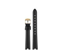 NFJNFCF Cinturini sportivi in vera pelle, cinturino da donna, cinturino in acciaio inossidabile in silicone, compatibile con gli accessori for smartwatch Garmin Lily(Antique Black)