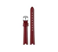 NFJNFCF Cinturini sportivi in vera pelle, cinturino da donna, cinturino in acciaio inossidabile in silicone, compatibile con gli accessori for smartwatch Garmin Lily(Rose Green)