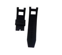 NFJNFCF Cinturino di ricambio for orologio in silicone nero da 28 mm, compatibile con cinturino impermeabile Invicta Subaqua Noma III da 50 mm(Noir)