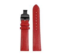 NFJNFCF Cinturino for orologio Devil Pearl Fish da 20 mm 22 mm compatibile con Huawei Tissot Omega Mido Cinturino resistente ai graffi Nero Blu Rosso(Red-black B,20mm)