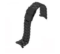 NFJNFCF Cinturino in acciaio inossidabile di alta qualità Bracciale con estremità piatta/curva compatibile con Casio Tissot Compatibile con catena for orologio in metallo Seiko 18mm 20mm 22mm(Style B-