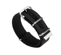 NFJNFCF Cinturino in nylon impermeabile da 20 mm e 22 mm compatibile con cinturino in tela Rolex/Tudor/Casio/cinturino for orologio integrato Citron, nero/blu/verde militare/kaki(F1 Black,22mm)