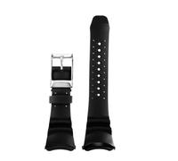 NFJNFCF Cinturino in silicone modificato compatibile con Citizen BJ8050 BJ8050-08E con attacco a vite in acciaio inossidabile, cinturino for orologio Little Monster(Balck)
