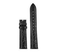 NFJNFCF Cinturino in vera pelle per uomo e donna, compatibile con modelli Cartier Key Must London Solo, 16, 18 o 20 mm, in coccodrillo, 20mm-width, Acetato, Senza Gemme