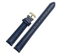 NFJNFCF Cinturino per orologio da donna in vera pelle, compatibile con Verus FIYTA, compatibile con Fossil nero, bianco, rosa, marrone, cinturino da 12 mm, 14 mm, 15 mm, 16 mm, 18 mm, 20 mm, 12mm