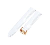 NFJNFCF Compatibile con Cartier Watch Strap London Uomo E Donna Vera Pelle di Mucca Interfaccia Piatta Fibbia In Acciaio Solido Bracciale 16 17 18 20, 18mm, Pelle, Non pietra preziosa