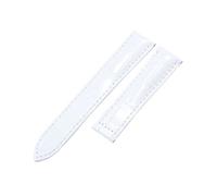 NFJNFCF Compatibile con Cartier Watch Strap London Uomo E Donna Vera Pelle di Mucca Interfaccia Piatta Fibbia In Acciaio Solido Bracciale 16 17 18 20, 16mm, Pelle, Non pietra preziosa