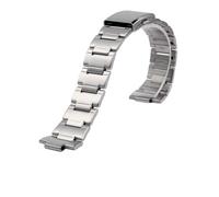 NFJNFCF Compatibile con Casio LTP-2069 Cinturino for orologio in acciaio 1343 2069L LTP-2069D/2083D/1410D Bracciale in acciaio Bracciale da donna Catena for orologio da 8 mm