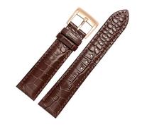 NFJNFCF Compatibile con Casio MTP-1375D MTP-1374L MTH-5001L Cinturino in pelle di vitello Compatibile con AR2411 2433 2447 0389 Accessori universali for orologi 20 mm 22 mm(Brown rose,22mm)