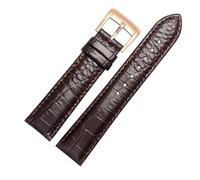 NFJNFCF Compatibile con Casio MTP-1375D MTP-1374L MTH-5001L Cinturino in pelle di vitello Compatibile con AR2411 2433 2447 0389 Accessori universali for orologi 20 mm 22 mm(Dark brown rose,20mm)