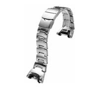 NFJNFCF Compatibile con Casio PROTREK Series PRG-110T/Y PRW-1300Y Orologio in lega di titanio modificato con catena da uomo in acciaio al titanio di colore nero/acciaio(Silver)