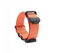NFJNFCF Compatibile con Casio Small Square DW-5600BB/5610 GW-B5600 Cinturini for orologi allergici in nylon con densità modificata 16x22 mm(Orange(Link)-Black)