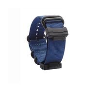 NFJNFCF Compatibile con Casio Small Square DW-5600BB/5610 GW-B5600 Cinturini for orologi allergici in nylon con densità modificata 16x22 mm(Blue(Link)-Black)