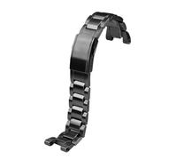 NFJNFCF Compatibile con cinturino in acciaio inossidabile Casio G-Shock GST-210 GST-W300 GST-400G GST-B100 S100D/S110D/W110 cinturino in metallo(Noir)