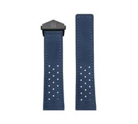 NFJNFCF Compatibile con Citizen Eco Drive FF Series CA4500 CA4505 CA4503 Cinturino for orologio in pelle di vacchetta vintage nero blu marrone marrone scuro 22 mm Accessori(Blue black)
