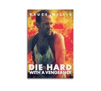NFJRUVE Poster decorativo da parete su tela, motivo: Die Hard with A Vengeance, decorazione artistica da parete per soggiorno, camera da letto, poster decorativo, 40 x 60 cm, senza cornice