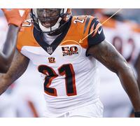 NFL 2017 Stagione Cincinnati Bengals 50TH Anniversario da Stirare 5.5 " Maglia