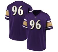 NFL Baltimore Ravens 96 Maglia Shirt Polymesh Franchise Supporters Iconic Jersey