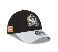 NFL Basecap Las Vegas Raiders Cap Saluto To Servizio 2022 Newera 39Thirty Kappe