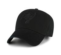 '47 NFL Tampa Bay Buccaneers Clean Up - Berretto da baseball unisex con cinturino regolabile, taglia unica, logo della squadra, colore nero, Nero , Taglia unica