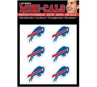 NFL Buffalo Bills Face Cals Set Di 6 Adesivi Per Il Viso E Altro