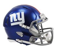 NFL Calcio Casco New York Giganti Ny Mini Velocità Footballhelm Casco